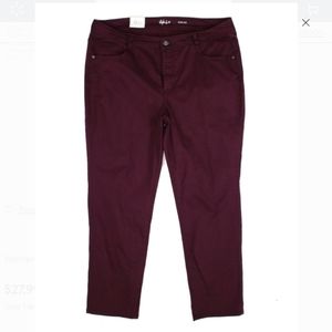 Style & Co Plus Size Slim Leg Sz 24W